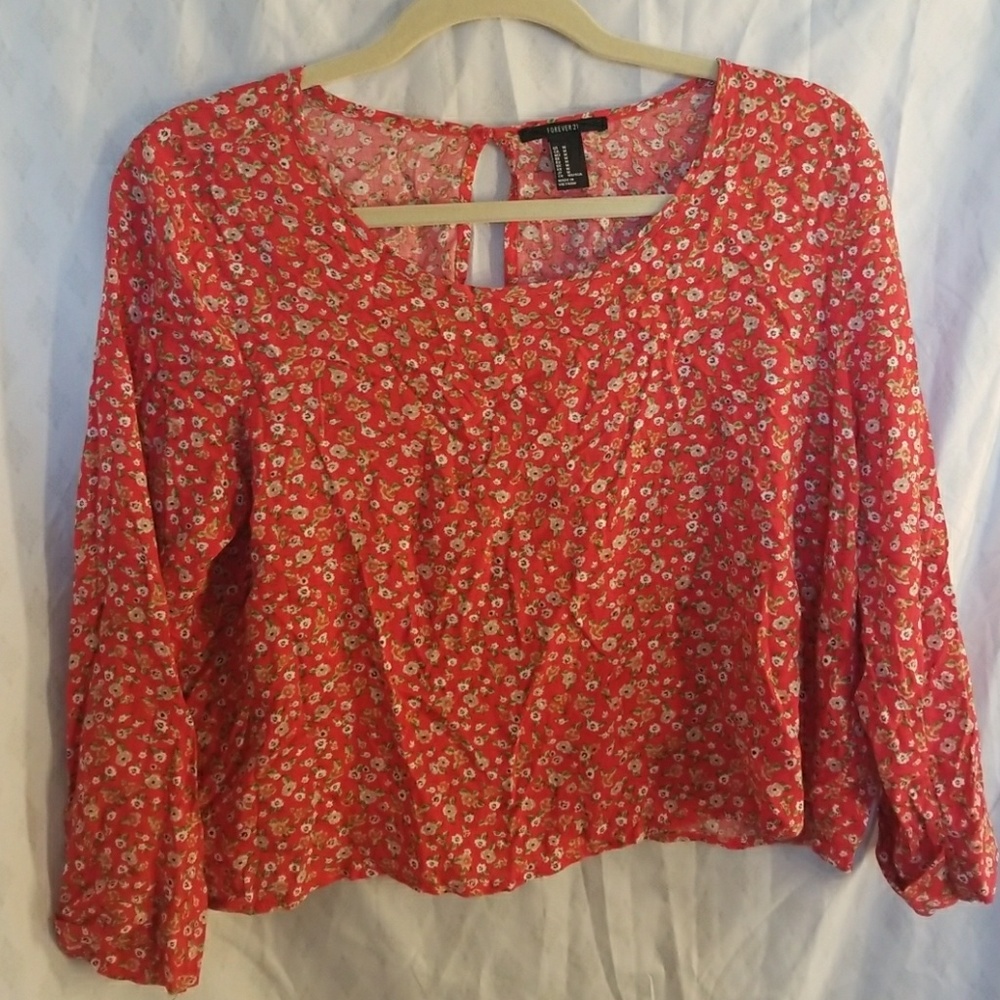 Floral Crop top